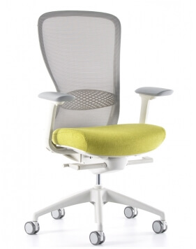 VX1 White Performance Ergonomic Chair 2