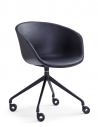 Frey Black Contemporary Designer Chair