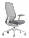 AX Performance Ergonomic White Frame Executive Chair