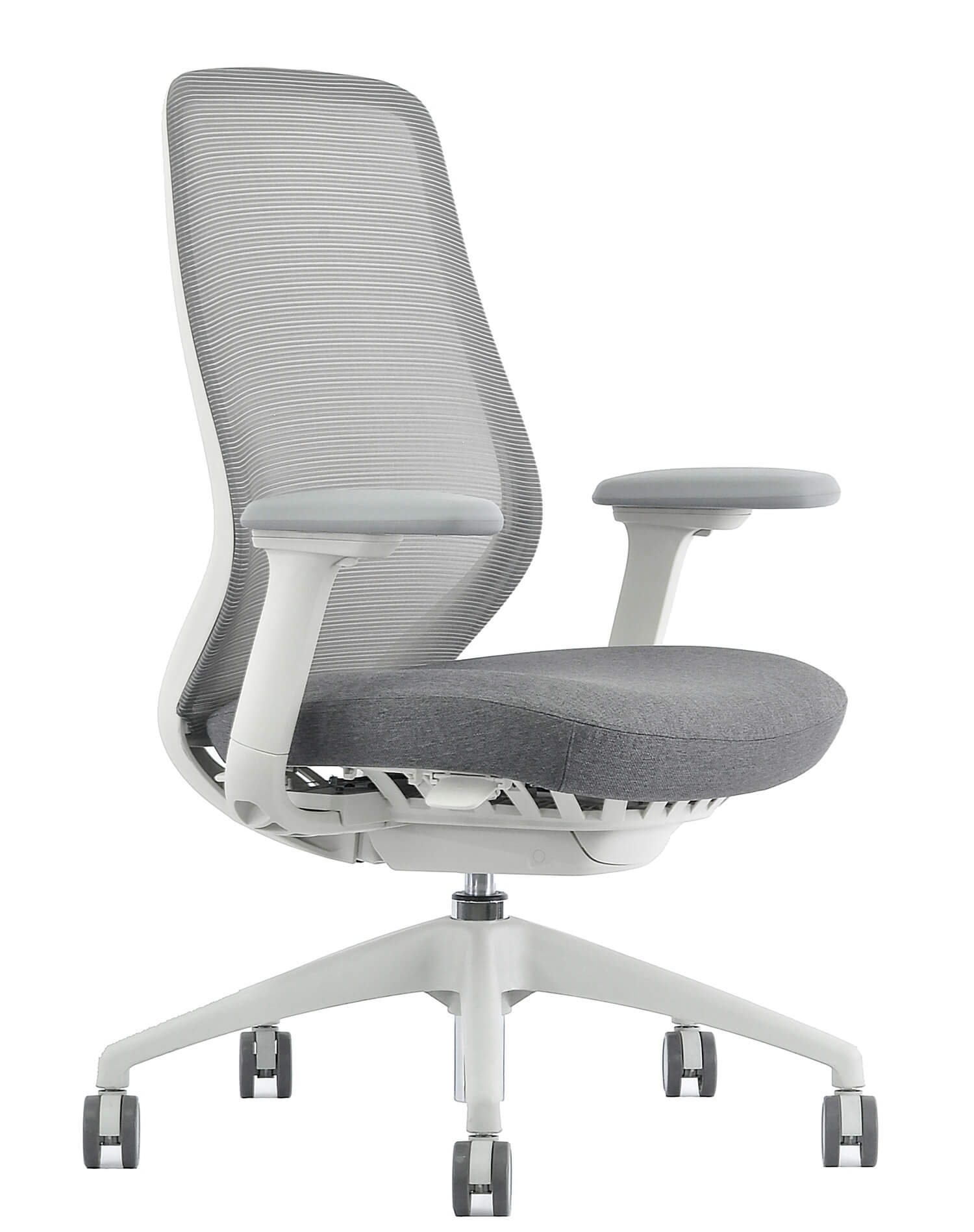 AX Performance Ergonomic White Frame Executive Chair | IDWorkspace ...