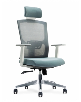 Newman Cool Grey Ergonomic Executive Office Chair