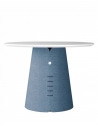 Collar Round Table with USB Charger