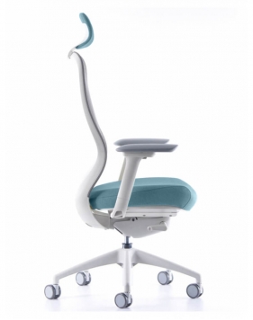 VX1 Maya Blue Performance Ergonomic Chair 2