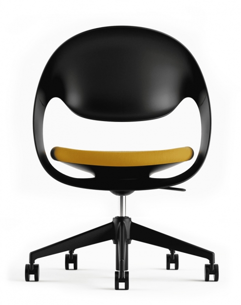 Loop Black Visitor Chair