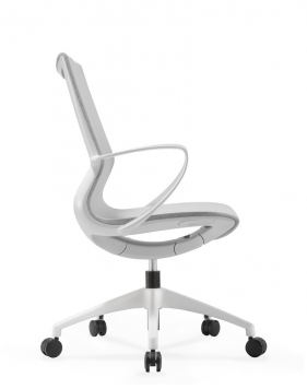 Marics White Task Chair 2