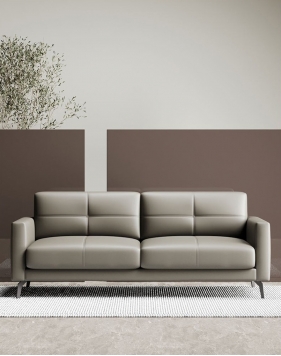 Ayuni driezitsbank van echt leer