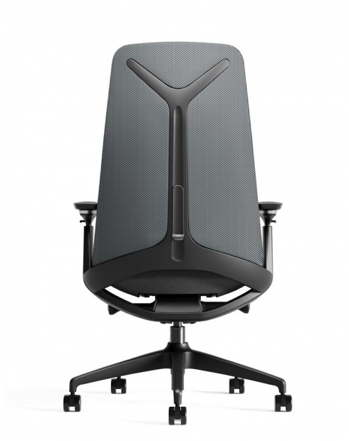 Yukon Black Medium Back Ergonomic Chair