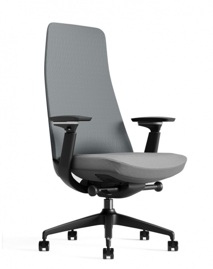 Yukon Black Medium Back Ergonomic Chair