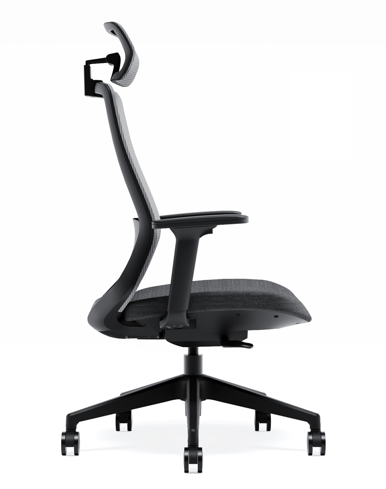 GEO Black Ergonomic Executive Chair | IDWorkspace Office Furniture