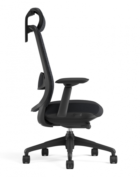 Polar Black Ergonomic Chair