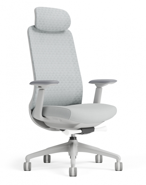 Polar Light Grey Ergonomic Chair