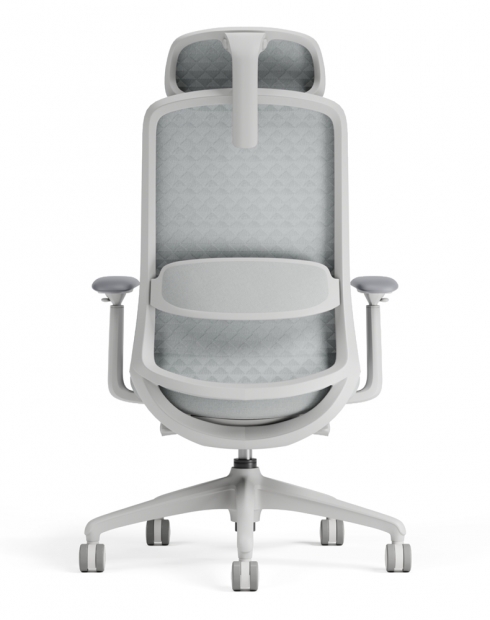 Polar Light Grey Ergonomic Chair