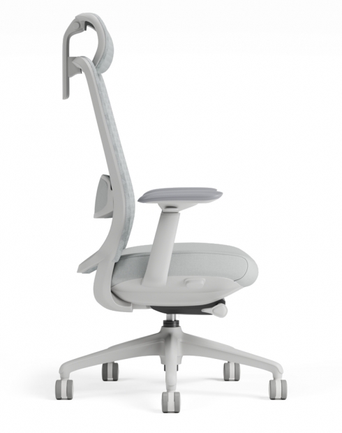 Polar Light Grey Ergonomic Chair