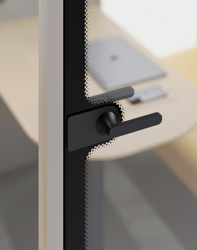 EchoBox Four Seater Steel Frame Acoustic Pod 2