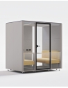 EchoBox Four Seater Steel Frame Acoustic Pod