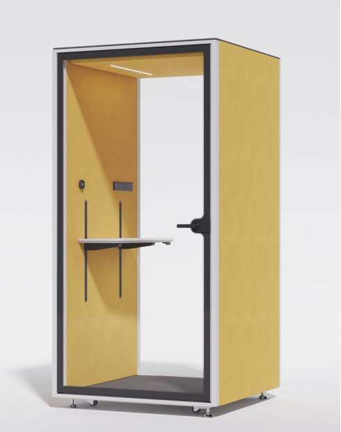 EchoBox Single Fabric Wrapped Acoustic Pod