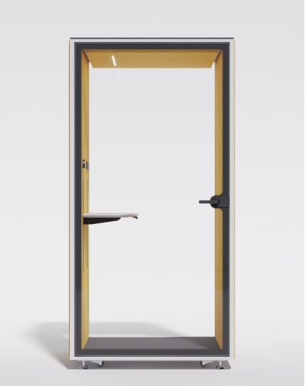 EchoBox Single Fabric Wrapped Acoustic Pod