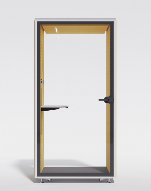 EchoBox Single Fabric Wrapped Acoustic Pod