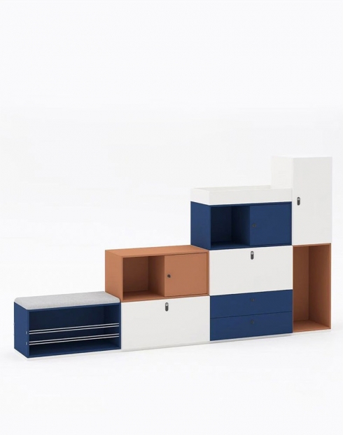 CUBIQ CS4 Opberg- en lockerkast