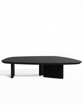 Doha Veneer Coffee Table - Black