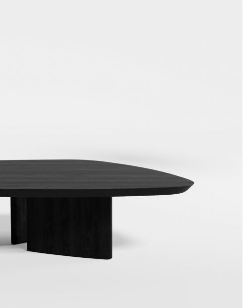 Doha Veneer Coffee Table - Black