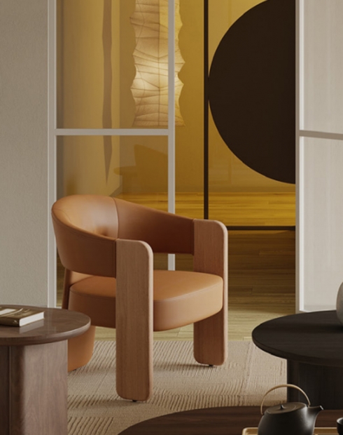 Hedge Houten Loungestoel