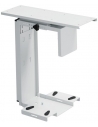 Adjustable Under-Desk CPU Holder with 360 Degree Swivel